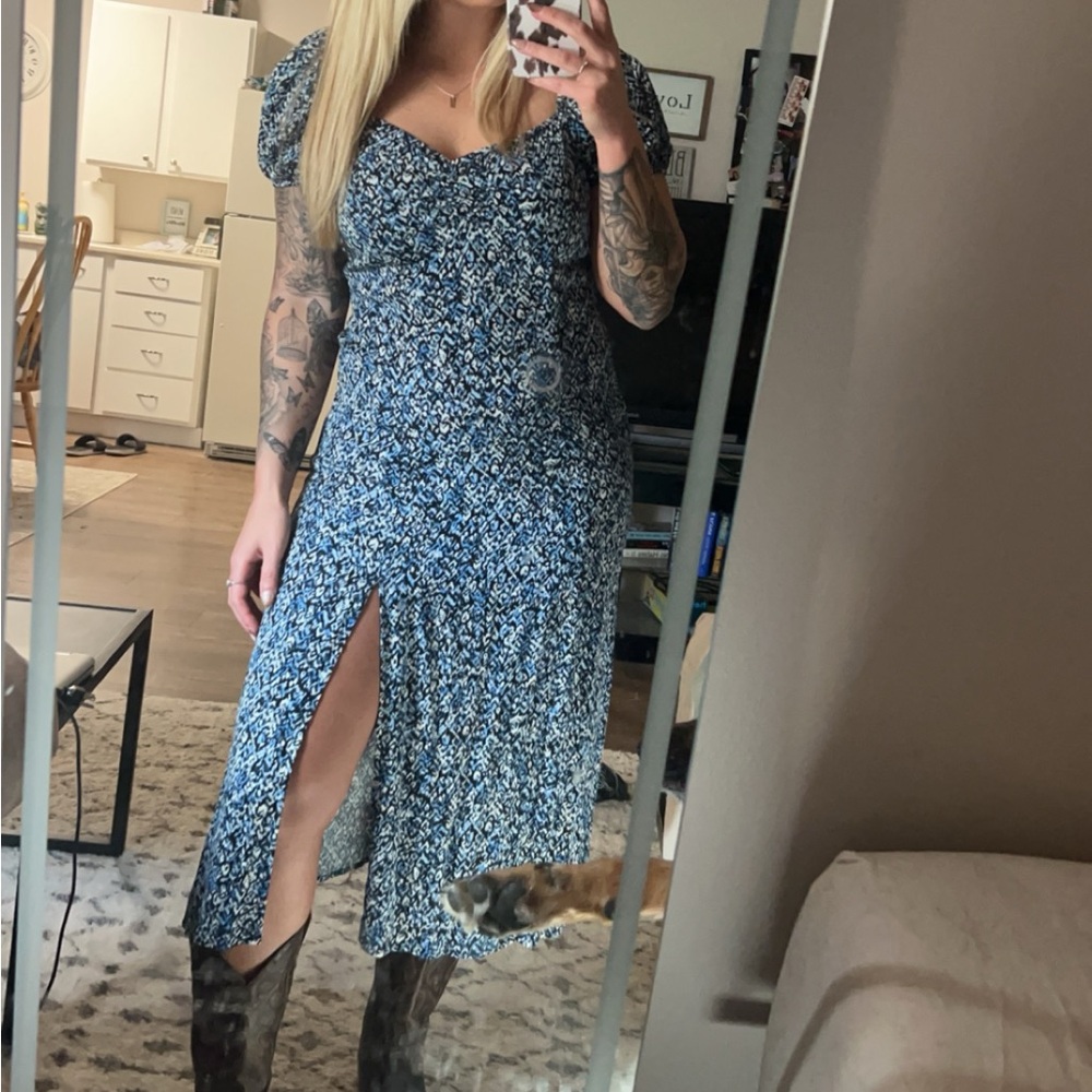 Idyllwind puffy sleeve dress